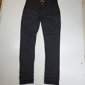 Union Bay Jeans  Y2K Vintage  Women's 7 Midrise Black Denim Dark wash boot cut